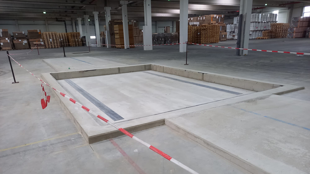 Maschienenfundamente aus Beton - Pieper Bauunternehmen GmbH